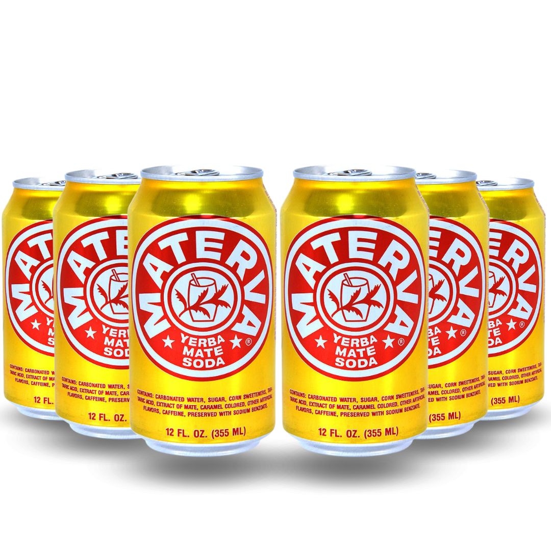 Materva Soda 6 Pack 12 Oz Cans